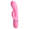 Pretty Love Marski Pink - Vibrator Rabbit 10 Funcții, USB Roz Thumb 2