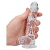 Ultra Realistic 17cm Cu Testicule Transparent Thumb 1