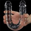 Dildo Dublu 12inch Flawless Transparent Thumb 2