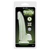 Dildo Fosforescent Smooth Glowing Transparent Thumb 1
