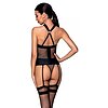 Corset Passion Amanda Negru L-XL Thumb 1