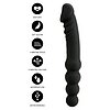 Hidden Desire Dublu Vibrator Anal 8+5 Moduri Negru Thumb 4