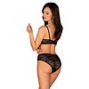 Set Obsessive Laurise Negru S-M Thumb 1