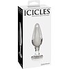 Anal Plug de Sticla Icicles 26 Transparent Thumb 2