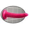 Dildo Slim Dillio 7 Inch Roz Thumb 1