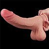 Dildo 22 cm Sliding Skin Dual-Layer – Textură Realistă Thumb 12