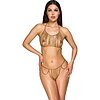 Cottelli Collection – Bikini Din Lanț Auriu, Ajustabil Thumb 1