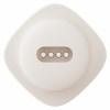 ZALO DEYA Vibrator Purtabil cu Telecomandă și Suctiune Ivory Alb Thumb 5