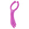 Inel Penis Vibrating Clitoris Stim C-Ring Roz Thumb 1