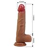Pretty Love Lisle 8.1 Dildo Din silicon cu Bază Ventuză Thumb 7