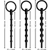 PenisPlug Training Set x 3 Negru Thumb 5