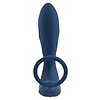 Vibrating Prostate Plug with Ring Albastru Thumb 2