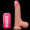 Dildo 22 cm Sliding Skin Dual-Layer – Textură Realistă Thumb 13