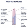 Satisfyer Bold Kiss Stimulator Clitoridian cu 30 de programe Mov Thumb 5