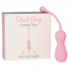 Dual Joy Stimulator Reîncărcabil cu Tijă Ergonomicã Roz Thumb 4