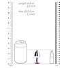 Plug Anal Heart Gem Small Argintiu Thumb 3