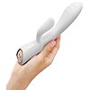 Vibrator Rabbit Dorcel Flexi Heating Alb Thumb 2