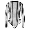Crotchless Body Cottelli Collection Ivana Negru S-L Thumb 3
