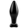 Anal Plug Medium Silicone Fantasy Negru Thumb 1