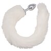 CalExotics Running Wild – Plug Metalic cu Coadă Albă 36.75cm