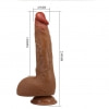 Debra Wilks 25cm Rotativ cu Vibrații și Ventuză Thumb 5