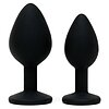 Anal Plug Duo Set Negru Thumb 2