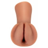 Slippery Slit Masturbator Auto-lubrifiant Caramel Thumb 1