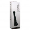 Pegasus Negru 40 cm Dildo Supradimensionat Din TPR cu Ventuză Thumb 3