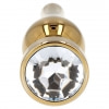 Plug Anal Mini 10 cm Auriu cu Bijuterie Toyz4lovers Thumb 1