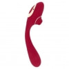 Red Shape Stimulator Duo Punct-G și Clitoris Reîncărcabil Roșu Thumb 2