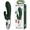 Pretty Love Naughty Bunny Green - 30 Moduri Stimulator Dublu Thumb 2