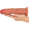 Realistixxx Real Skin Dildo 20cm cu Ventuză Puternică Thumb 4