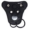 Ham Strap-On TOYJOY cu Gaură De Plăcere, Negru