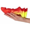 Toyz4lovers Ade Gode Monster Dildo Din silicon cu Ventuză Roșu Thumb 4
