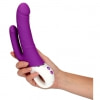 DualPulse Pro 2 Vibrator Dublu Toyz4lovers Reîncărcabil Mov Thumb 4