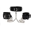 Heavy Collar and Wrist Cuffs Negru Thumb 1