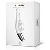 TITANZ 8.5 SILICONE RECHARGEABLE VIBRATOR IN IVORY WHITE Thumb 1