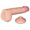 Dildo Realist LoveToy 24 cm TPE Dual Density Ventuză Thumb 2