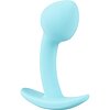cuties Plug Albastru — Mini Plug silicon 7.1 cm Discret Thumb 3