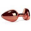 X-Men Secret Shine - Dop Anal Rose Gold Inimă S Thumb 3