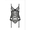 Corset Passion Eco Primula Negru L-XL