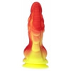 Toyz4lovers Ade Gode Monster Dildo Din silicon cu Ventuză Roșu Thumb 1