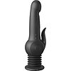 Pogo Thruster – Vibrator 3 Viteze, 10 Moduri, USB, Ventuză Negru Thumb 1