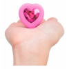 Plug Anal B-Vibe cu Inimă - 15 Moduri, 6 Nivele Roz Thumb 6