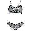 Set Passion Eco Primula Bikini Negru L-XL