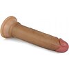 Dildo Realistic 17.8cm Dual Layered Thumb 2