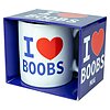 Cană I Love Boobs — Cadou Amuzant, Discret și Practic Thumb 1