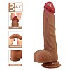 Pretty Love Lisle 8.1 Dildo Din silicon cu Bază Ventuză Thumb 2