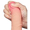 LoveToy Dildo Sliding-Skin 19.5 cm, Ø 3.5 cm - Realist Thumb 9