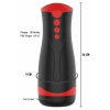 Fusion Deep Squeeze Masturbator Negru, 2 Motoare, 5 Viteze Thumb 1